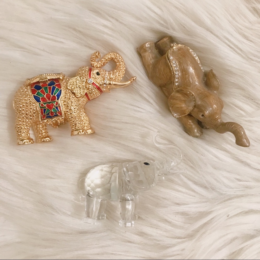 Set of 3 | Elephant Collectables